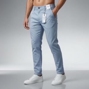 Calça Sport Fino CK Cinza Claro
