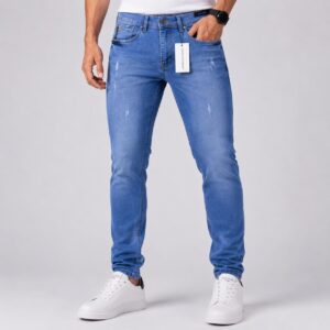 Calça Jeans CK Modelo Slim Average